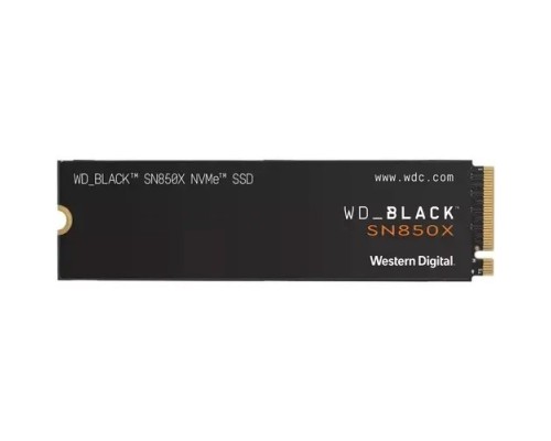 [накопитель] WD SSD Black SN850X, 2.0TB, M.2(22x80mm), NVMe, PCIe 4.0 x4, 3D TLC, WDS200T2X0E