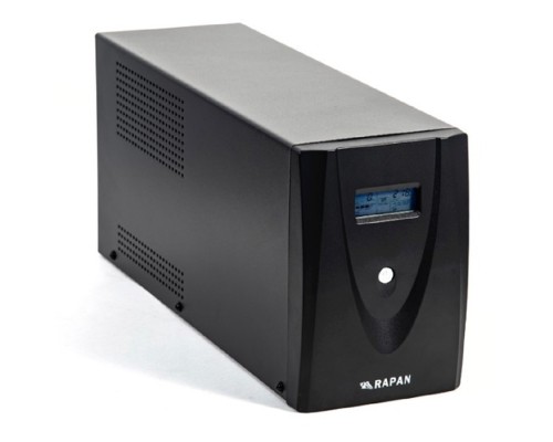 [Бастион ИБП] ИБП Бастион RAPAN-UPS 3000 {Line-interactive, 3000ВА/1800Вт, 2х C13 и 2х EURO, АКБ 4х7Ач} (734)