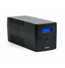 ИБП Бастион SKAT-UPS 1000-IN-2x7 {Line-interactive, 1000ВА/600Вт, на пол, LCD-дисп, 2x EURO + 2х C13, USB/RJ-45, АКБ 2х 7Ач, МПТ} (456)