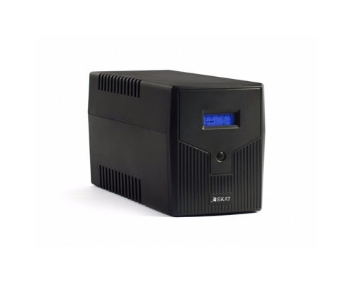 [Бастион ИБП] ИБП Бастион SKAT-UPS 1500-IN-2x9 {Line-interactive, 1500ВА/900Вт, на пол, LCD-дисп, 2x EURO + 2х C13, USB/ RJ-45, АКБ 2х 9Ач, МПТ} {457}