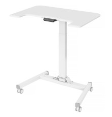 Стол для ноутбука Cactus VM-FDE101 столешница МДФ белый 80x60x123см (CS-FDE101WWT)