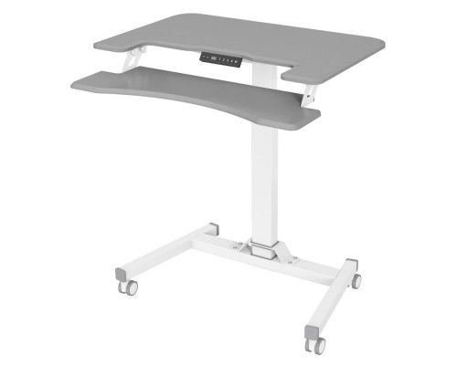 [Крепежи для проекторов] Стол для ноутбука Cactus VM-FDE103 столешница МДФ серый 91.5x56x123см (CS-FDE103WGY)