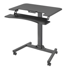 Стол для ноутбука Cactus VM-FDE103 столешница МДФ черный 91.5x56x123см (CS-FDE103BBK)