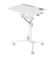 Стол для ноутбука Cactus VM-FDS101B столешница МДФ белый 70x52x107см (CS-FDS101WWT)