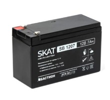 АКБ БАСТИОН SKAT SB 1207 AGM 12В 7Ач, I зар.2,1А, F2, гарантия 18 мес (2533)