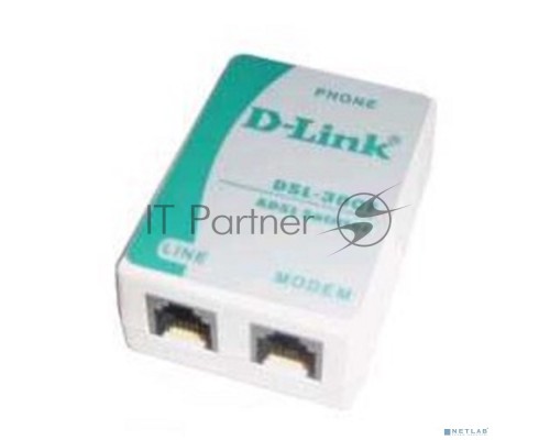 Сплиттер xDSL D-Link DSL-30CF/RS RJ-11 ADSL Annex A