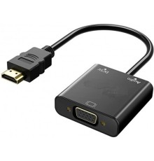 KS-is KS-426 Адаптер HDMI M в VGA F audio
