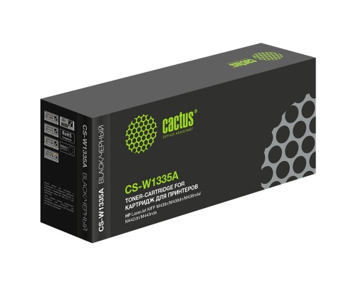 [расходные материалы] Картридж лазерный Cactus CS-W1335A W1335A черный (7400стр.) для HP LJ MFP M438n/M438dn/M438nda/M442dn/M443nda