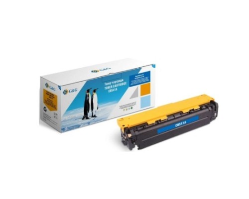 [Расходные материалы] Картридж G&G, аналог HP CB541A/125A/Canon 716 синий 1.4k с чипом