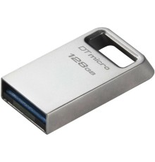 Kingston USB Drive 128GB DataTraveler Micro  USB3.0, серебристый [DTMC3G2/128GB]