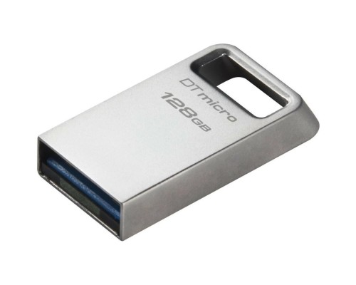 [Носитель информации] Kingston USB Drive 128GB DataTraveler Micro  USB3.0, серебристый [DTMC3G2/128GB]