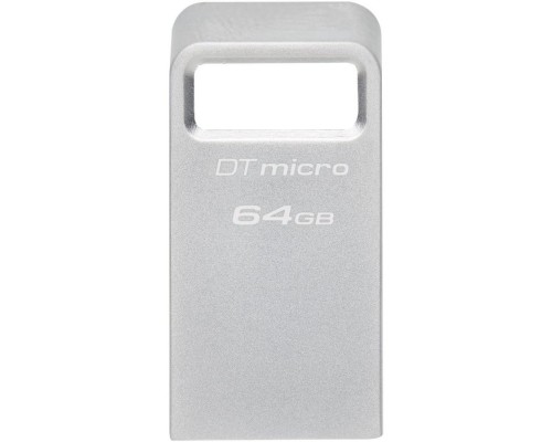 [Носитель информации] Kingston USB Drive 64GB DataTraveler Micro USB3.0, серебристый [DTMC3G2/64gb]
