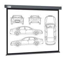 Экран Cactus Wallscreen CS-PSW-168X299-SG,  299х168 см, 16:9,  настенно-потолочный серый