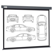Экран Cactus Wallscreen CS-PSW-168X299-SG,  299х168 см, 16:9,  настенно-потолочный серый