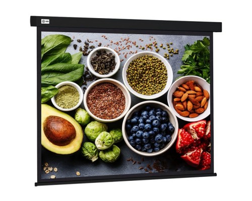 [Экраны Cactus] Экран Cactus Wallscreen CS-PSW-187X332-BK,  332х187 см, 16:9,  настенно-потолочный черный