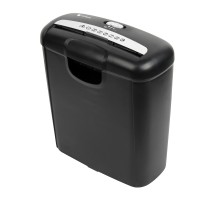 ГЕЛЕОС Уничтожитель документов УД10-2,  DIN P-2 (2 ур-нь секр.), полоса 5,8мм, 6-8 лист (70г/м2), пл.карты/скобы, 10 литров             