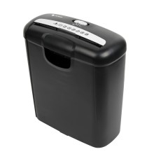 ГЕЛЕОС Уничтожитель документов УД10-2,  DIN P-2 (2 ур-нь секр.), полоса 5,8мм, 6-8 лист (70г/м2), пл.карты/скобы, 10 литров             