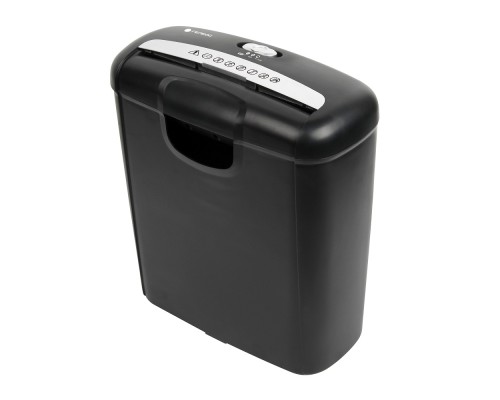 [Гелеос уничтожители] ГЕЛЕОС Уничтожитель документов УД10-2,  DIN P-2 (2 ур-нь секр.), полоса 5,8мм, 6-8 лист (70г/м2), пл.карты/скобы, 10 литров             