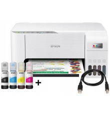 Epson L3251 (C11CJ67518) БЕЛЫЕ  {A4, 5760x1440 dpi, ч/б - 33 стр/мин (А4), USB} 62EPMFL3251PI
