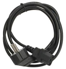 Telecom TY021-CU1.5-1.8M Кабель комп - розетка 220V EU (угловой)<VDE> 3GX1,5mm2, 1,8m, медь, Telecom <TY021-CU1.5-1.8M>