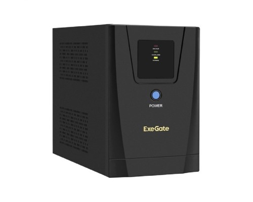 [ИБП] Exegate EX292798RUS ИБП ExeGate SpecialPro UNB-1500.LED.AVR.2SH.3C13.USB <1500VA/950W, LED, AVR, 2*Schuko+3*C13,USB,съемн.кабель, металлический корпус, Black>