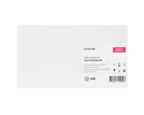 [расходные материалы] Cactus CE273A Тонер Картридж Cactus CS-CE273A  пурпурный  для HP LJ Ent CP5525 (15000стр.)