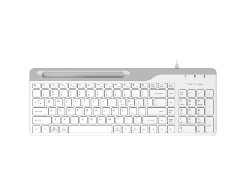 [Клавиатура] Клавиатура A4Tech Fstyler FK25 белый/серый USB slim [1530217]