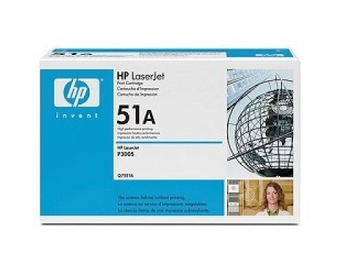 [Расходные материалы] HP Q7551A Картридж ,Black{LaserJet P3005/M3027mfp/M3035mfp, Black, (6500 стр.)}