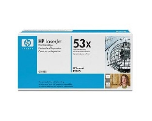 [Расходные материалы] HP Q7553X Картридж ,Black{LaserJet P2015, Black, (7000 стр.)}