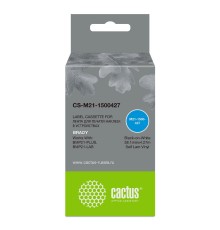 Картридж ленточный Cactus CS-M21-1500427 черный для Brady BMP21-PLUS, BMP21-LAB