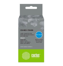 Картридж ленточный Cactus CS-M21-750499 черный для Brady BMP21-PLUS, BMP21-LAB