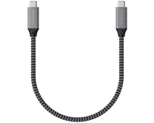 [Аксессуар] Satechi [ST-U4C25M] Кабель USB4 C to C длина 25 см. Цвет: серый космос