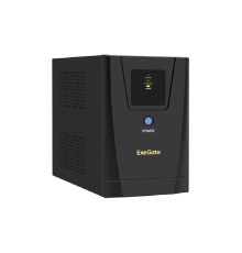 Exegate EX292793RUS ИБП ExeGate SpecialPro UNB-1200.LED.AVR.2SH.3C13 <1200VA/750W, LED, AVR, 2*Schuko+3*C13, съемн.кабель, металлический корпус, Black>