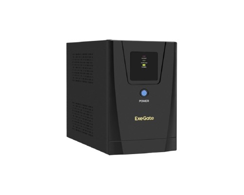 [ИБП] Exegate EX292793RUS ИБП ExeGate SpecialPro UNB-1200.LED.AVR.2SH.3C13 <1200VA/750W, LED, AVR, 2*Schuko+3*C13, съемн.кабель, металлический корпус, Black>