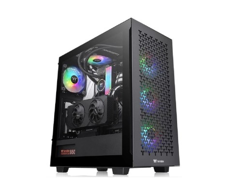 [Корпус] Корпус Thermaltake V350 TG ARGB AIR черный без БП ATX 3x120mm 3x140mm 2xUSB3.0 audio bott PSU