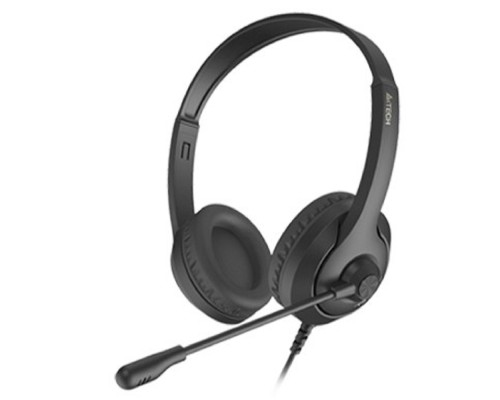[Наушники] A4Tech Fstyler FH100 черный 2м накладные (FH100 (STONE BLACK))