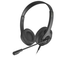 A4Tech Fstyler FH100i черный 1.8м накладные (FH100I (STONE BLACK))