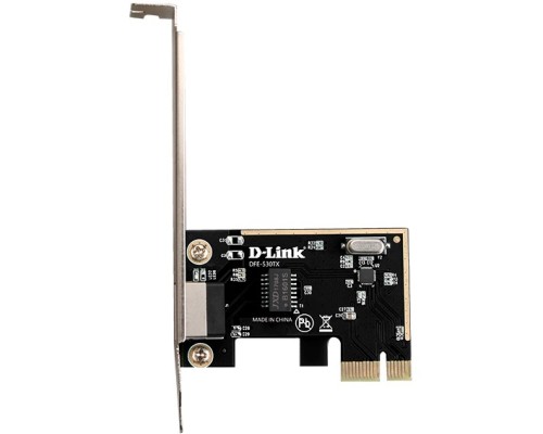 [Сетевая карта] D-Link DFE-530TX/20/E1A Сетевой PCI Express адаптер с 1 портом 10/100Base-TX (20 адаптеров в упаковке)