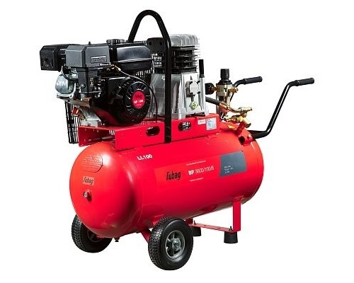 [Компрессоры] FUBAG Компрессор BP 3600/100/6 {360 л/мин_100л_10бар_4.4 кВт_бензин} [641277] 