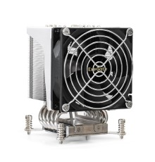 Exegate EX293433RUS Кулер ExeGate ESNK-P0050AP4.PWM.4U.2011.Cu (Al+Cu, 4U, 5 тепл. трубок, LGA2011/2066, TDP 165W, Fan 80mm, PWM, 1900-3800RPM, 2 ball bearing, 4pin, 44db, 650г, на винтах, с термопаст
