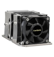Exegate EX293440RUS Кулер ExeGate ESNK-P0068APS4.PWM.2U.3647.Cu {Al+Cu, 2U, 3 тепл. трубки, LGA3647, TDP 205W, Fan 80mm, PWM, 2100-6800RPM, 2 ball bearing, 4pin, 52db, 410г, на винтах, с термопастой}