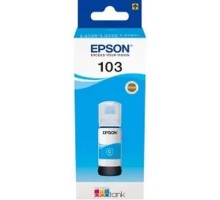 EPSON C13T00S24A  Контейнер 103  с голубыми чернилами для L1110/L3100/3101/3110/3150/3151, 65 мл