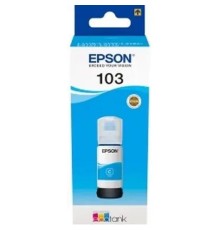 EPSON C13T00S24A  Контейнер 103  с голубыми чернилами для L1110/L3100/3101/3110/3150/3151, 65 мл