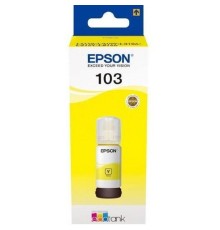 EPSON C13T00S44A  Контейнер 103 с желтыми чернилами для L1110/L3100/3101/3110/3150/3151, 65 мл.