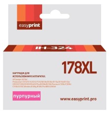 Easyprint  CB324HE  Картридж №178XL для HP Deskjet 3070A/Photosmart 5510/6510/C8583,  пурпурный,с чипом