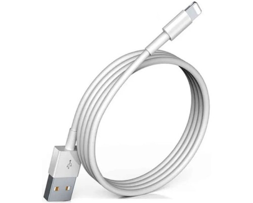 [кабели] Cactus CS-LG.USB.A-2 Кабель USB (m)-Lightning (m) 2м белый блистер