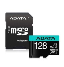 Micro SecureDigital 128GB A-Data [AUSDX128GUI3V30SA2-RA1] Premier Pro + adapter Class10
