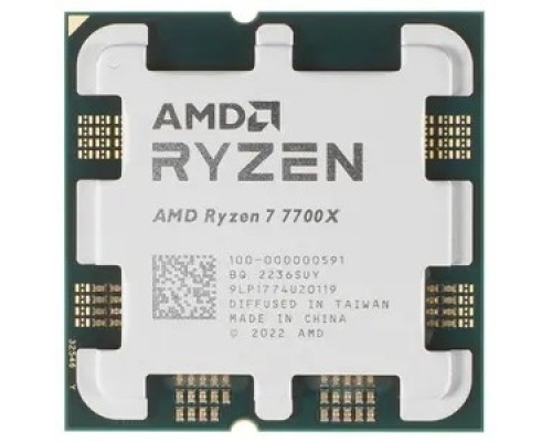 [Процессор] CPU AMD Ryzen 7 7700X OEM (100-000000591) {4,50GHz, Turbo 5,40GHz, RDNA 2 Graphics AM5}
