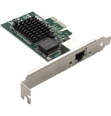 Exegate EX293451RUS Сетевой адаптер ExeGate EXE-BCM5721 (PCI-E x1, порт 1xRJ45, 10/100/1000Mbps, Gigabit Chipset Broadcom BCM5721)