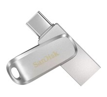 SanDisk USB Drive 256GB Ultra Dual Drive Luxe, USB 3.1 - USB Type-C (SDDDC4-256G-G46)